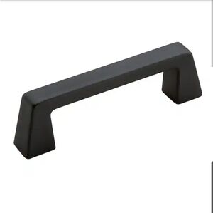 Blackrock 3 in. (76mm) Modern Black Bronze Arch Cabinet Pull